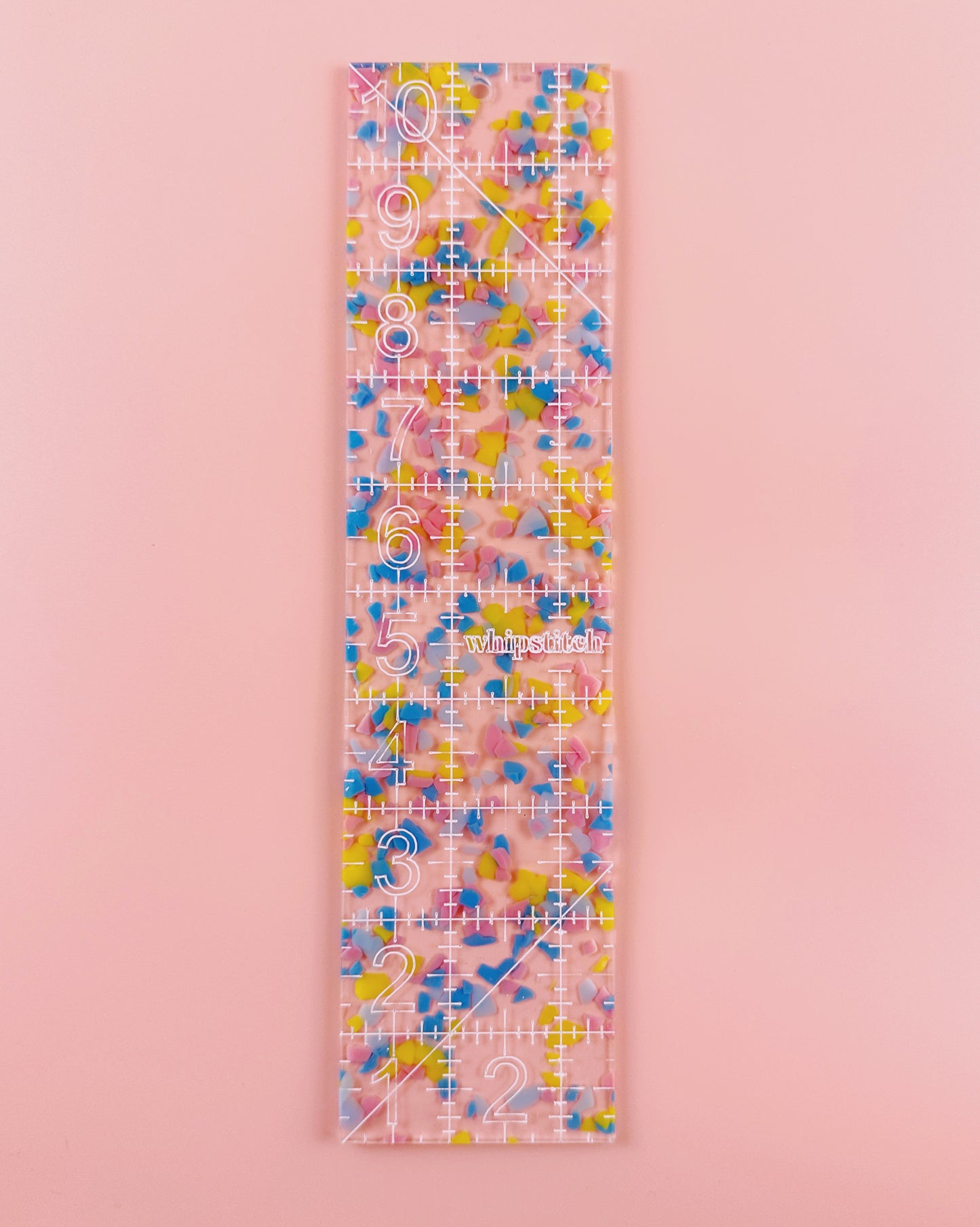 2.5 by 10 in Confetti Quilting Ruler
