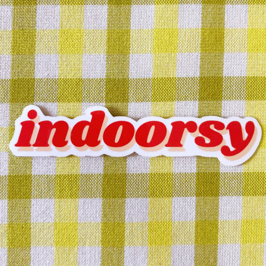 indoorsy sticker